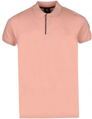 FUNDANGO MOLTON POLOSHIRT Pánske tričko polo, ružová, veľkosť