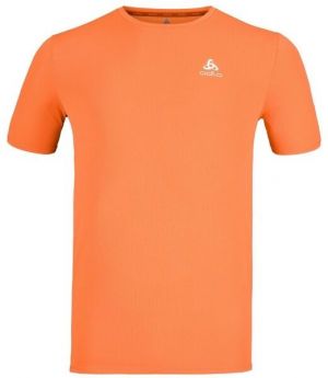 Odlo CREW NECK S/S ZEROWEIGHT CHILL-TEC Pánske bežecké tričko, oranžová, veľkosť