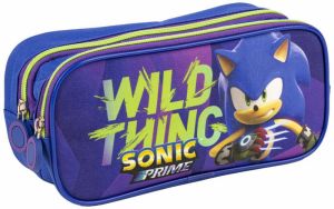 PENCIL CASE 2 COMPARTIMENTOS SONIC PRIME