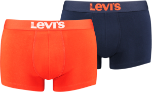 Levi's® MEN SOLID BASIC TRUNK 2P Pánske boxerky, oranžová, veľkosť