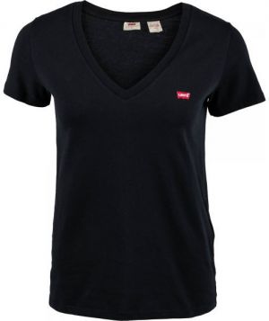 Levi's® PERFECT V-NECK TEE SHIRT Dámske tričko, čierna, veľkosť