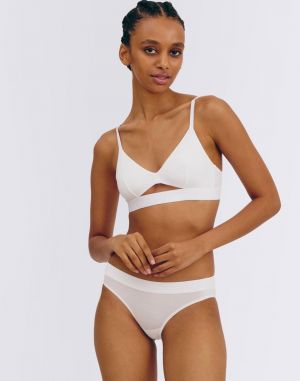 Organic Basics Soft Touch Bralette White