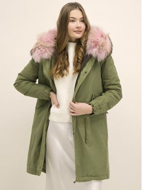 Mr & Mrs Italy Parka 192PK1001S Zelená Regular Fit