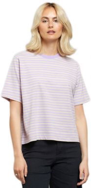 Dedicated T-shirt Vadstena Rose Purple/Vanilla White