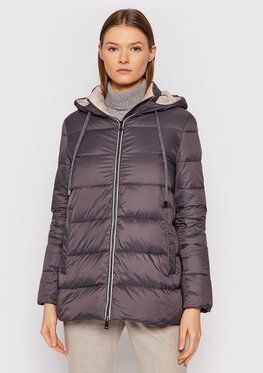 Cappellini Vatovaná bunda M24398 6098C Sivá Regular Fit