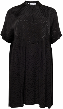 Selected Femme Curve Košeľové šaty 'Abienne'  čierna