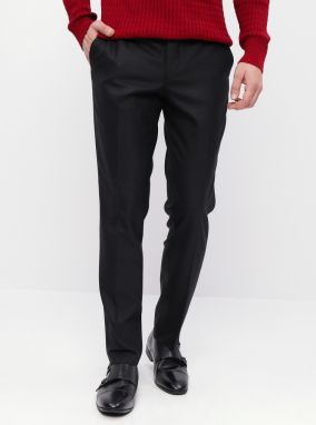 Čierne slim fit nohavice Selected Homme Mylostate