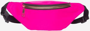 Shelvt Women's fuchsia waist bag