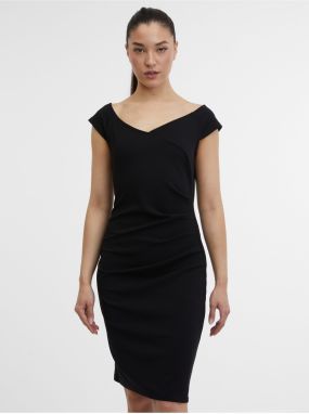 Čierne dámske puzdrové šaty ORSAY