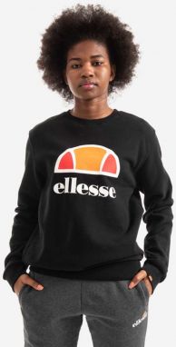 Mikina Ellesse SRK12902-BLACK, dámska, čierna farba, s potlačou