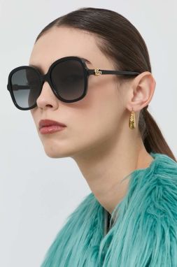 Slnečné okuliare Gucci GG1178S dámske, čierna farba