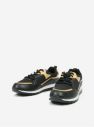 Zlato-čierne dámske topánky SAM 73 Nona galéria