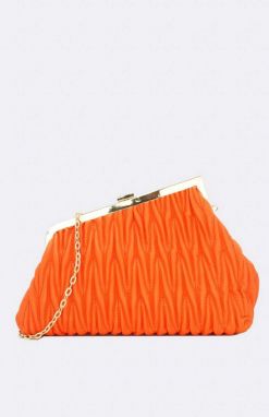 Oranžová spoločenská kabelka Namyra