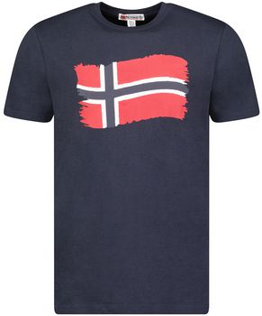 Tričká s krátkym rukávom Geographical Norway  SX1078HGN-NAVY