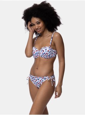 White polka dot swimwear top DORINA Antibes - Women