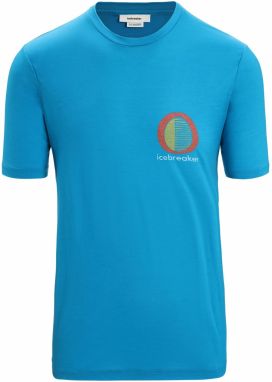 ICEBREAKER Funkčné tričko 'Tech Lite II'  azúrová / jablková / svetločervená / biela