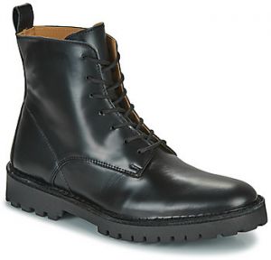 Polokozačky Selected  SLHRICKY LEATHER LACE-UP BOOT