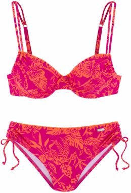 VENICE BEACH Bikiny  oranžová / ružová