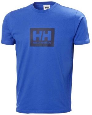 Helly Hansen HH BOX TEE Pánske tričko, modrá, veľkosť
