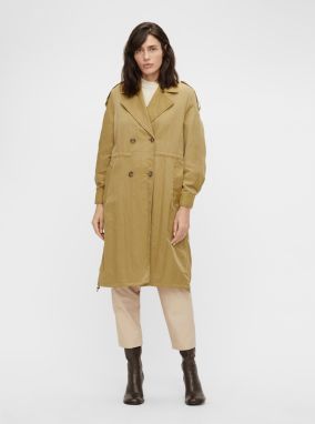 Khaki trench coat . OBJECT Mollie - Women