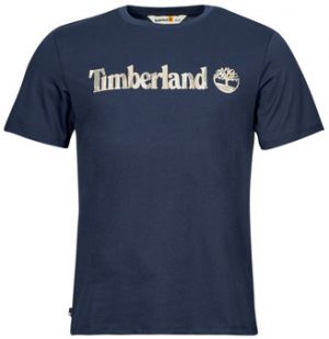 Tričká s krátkym rukávom Timberland  Camo Linear Logo Short Sleeve Tee