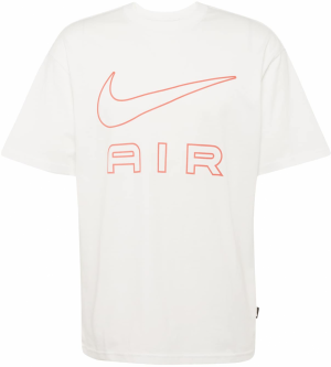 Nike Sportswear Tričko 'M90 AIR'  červená / biela