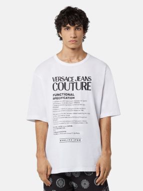 Biele pánske tričko Versace Jeans Couture