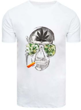 White men's T-shirt Dstreet