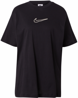 Nike Sportswear Tričko  čierna / biela