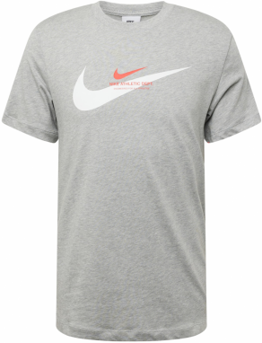 Nike Sportswear Tričko  sivá / homárová / biela