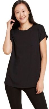 BOODY DOWNTIME LOUNGE TOP Dámske tričko, čierna, veľkosť