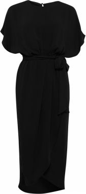 Tussah Kokteilové šaty  čierna