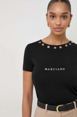 Tričko Marciano Guess BETTY dámsky, čierna farba, 4RGP24 6138A