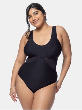 Black women's one-piece swimwear DORINA - Women