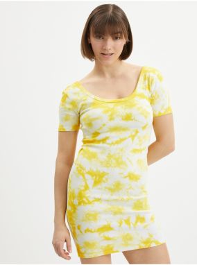 Yellow-cream sheath dress TALLY WEiJL - Women