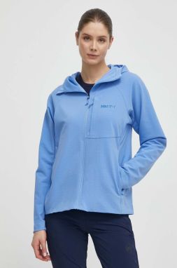 Športová mikina Marmot Pinnacle DriClime Hoody s kapucňou, jednofarebná