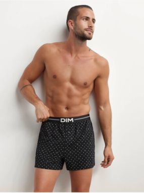 Čierne pánske trenírky Dim Loose Boxer