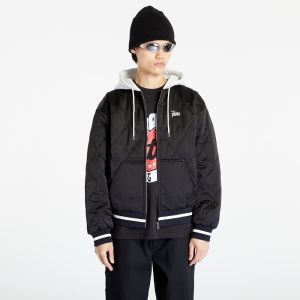 Patta Hooded Bomber Jacket Black