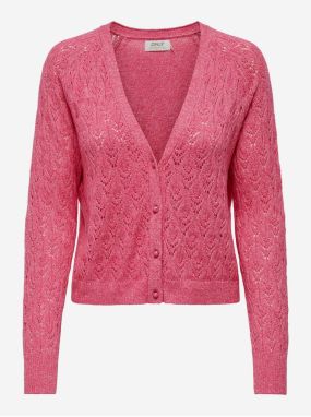 Pink Womens Cardigan ONLY Alvi - Ladies