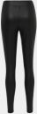 Čierne koženkové legíny ONLY Cool galéria