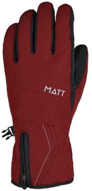 Matt ANAYET GLOVES Dámske lyžiarske rukavice, červená, veľkosť