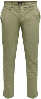 Only & Sons Chino nohavice 'Pete'  svetlozelená