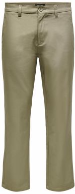 Only & Sons Chino nohavice 'Edge'  kaki