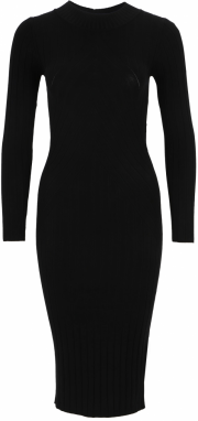 JDY Tall Pletené šaty 'KATE'  čierna