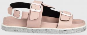 Sandále Surface Project dámske, ružová farba, na platforme