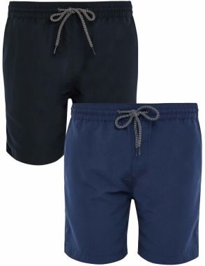 Threadbare Plavecké šortky  námornícka modrá / čierna