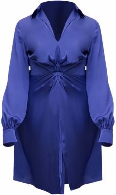 Chi Chi London Košeľové šaty  modrá