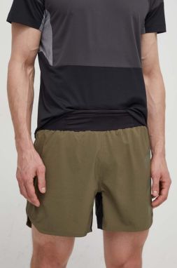 Športové krátke nohavice adidas TERREX Agravic pánske, zelená farba, IP4854