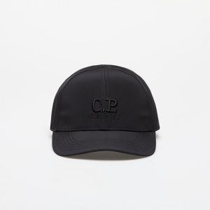 C.P. Company Chrome-R Logo Cap Black