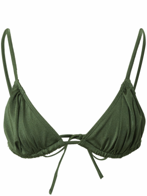 Public Desire Bikinový top  zelená